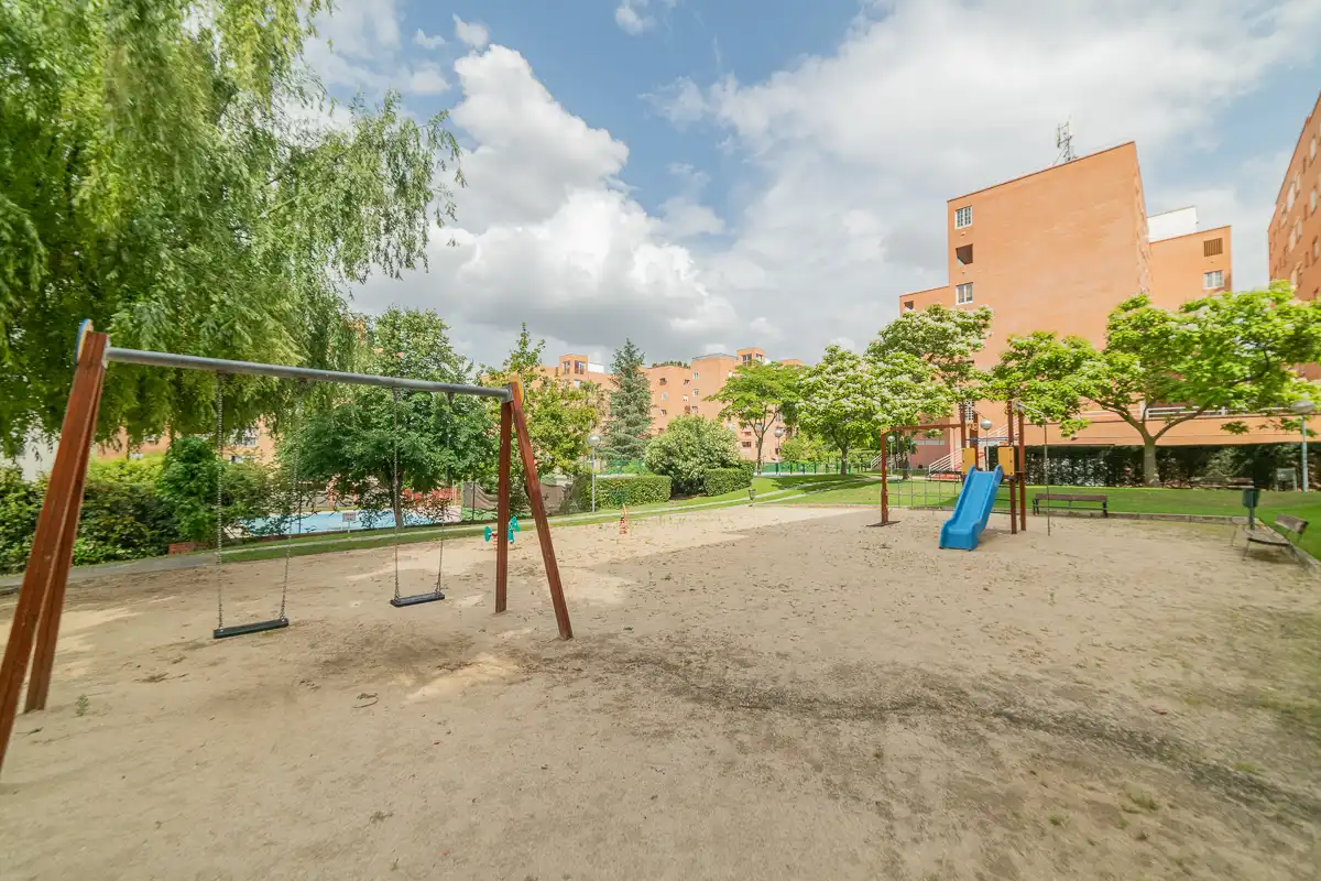Parking of Flat for sale in Móstoles  with Air Conditioner, Heating and Terrace