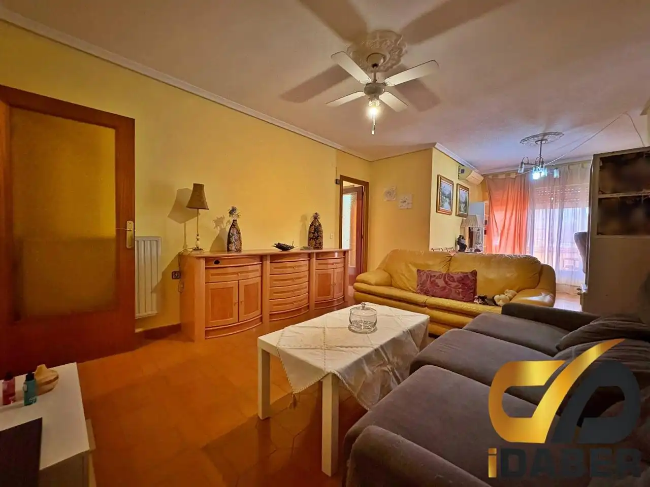 Sala de estar de Piso en venta en Herencia con Aire acondicionado, Calefacción y Terraza