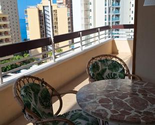 Terrace of Flat for sale in Benidorm  with Air Conditioner, Furnished and Community pool