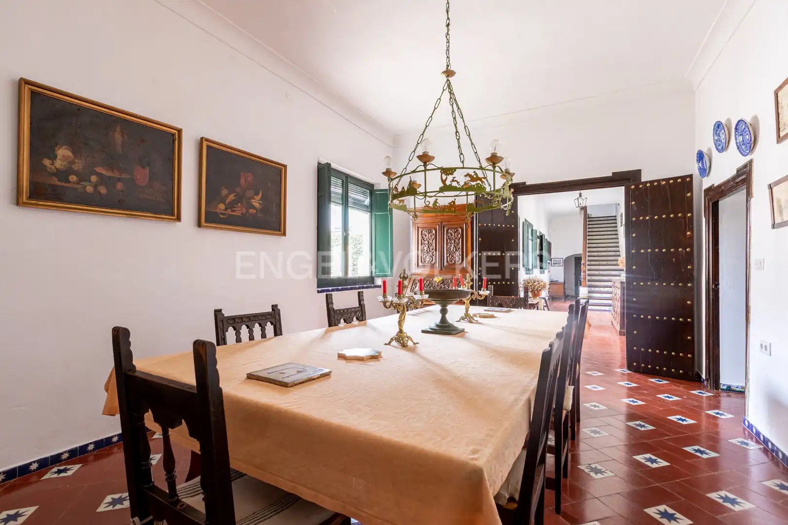 Comedor de Casa o chalet en venta en La Puebla de Cazalla con Calefacción, Jardín privado y Terraza