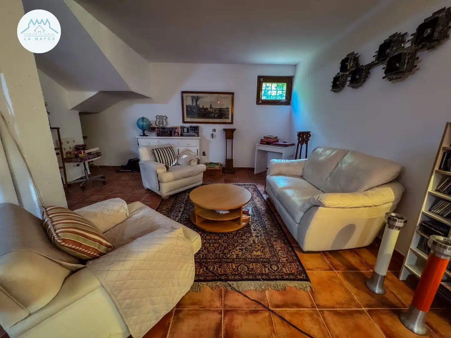 Sala de estar de Casa o chalet en venta en Piedrabuena con Calefacción, Jardín privado y Terraza