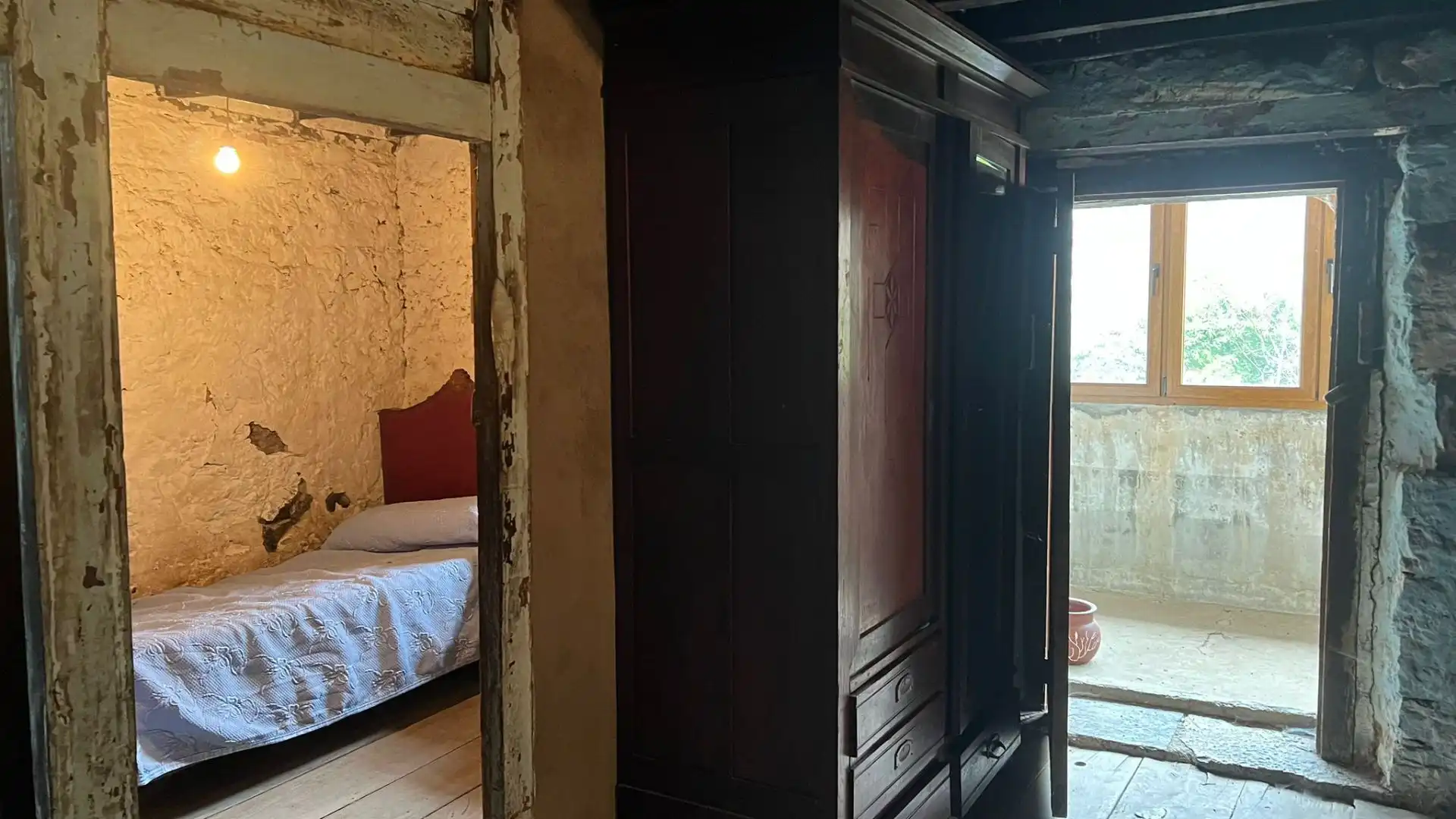 Dormitori de Casa o xalet en venda en Oseja de Sajambre amb Calefacció