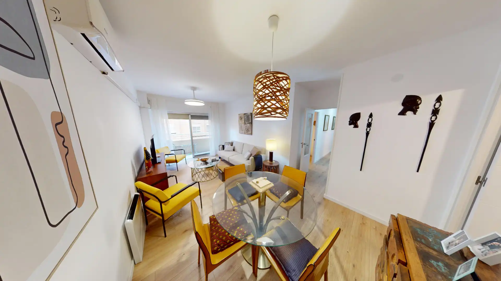 Sala d'estar de Pis en venda en Alicante / Alacant amb Aire condicionat, Calefacció i Parquet