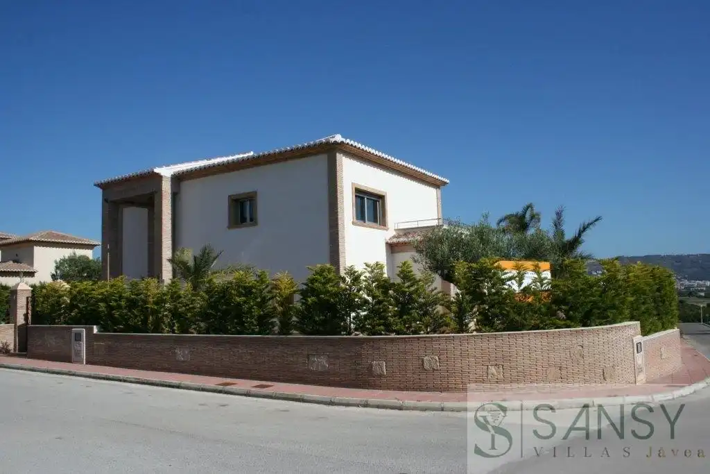 Exterior view of Houses for sale in Jávea / Xàbia  with Air Conditioner, Heating and Storage room