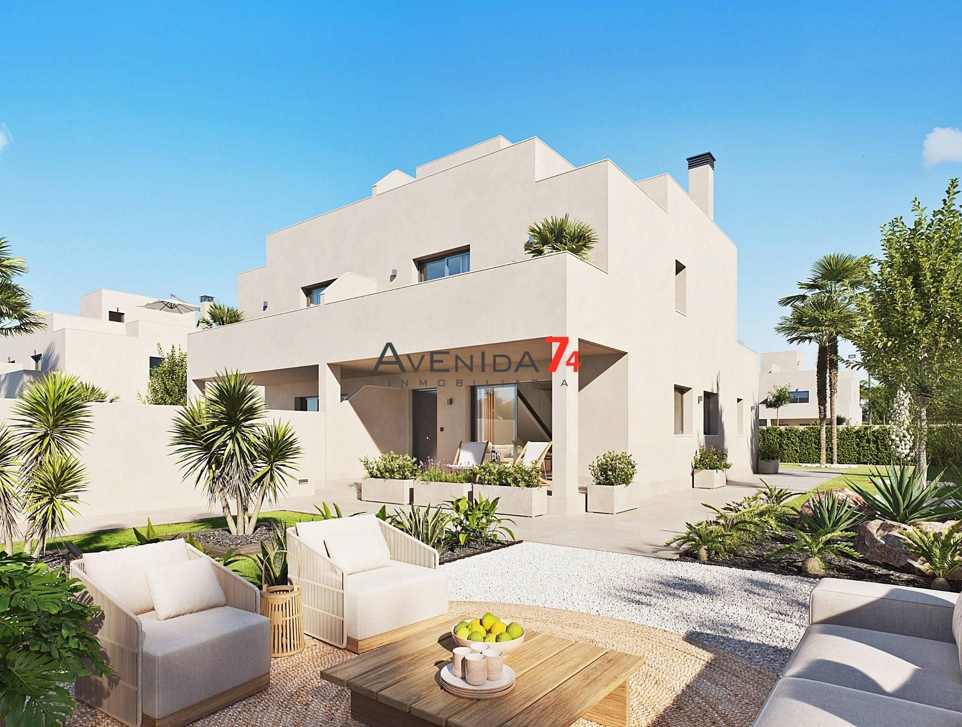 Exterior view of House or chalet for sale in Lorca  with Air Conditioner, Heating and Private garden