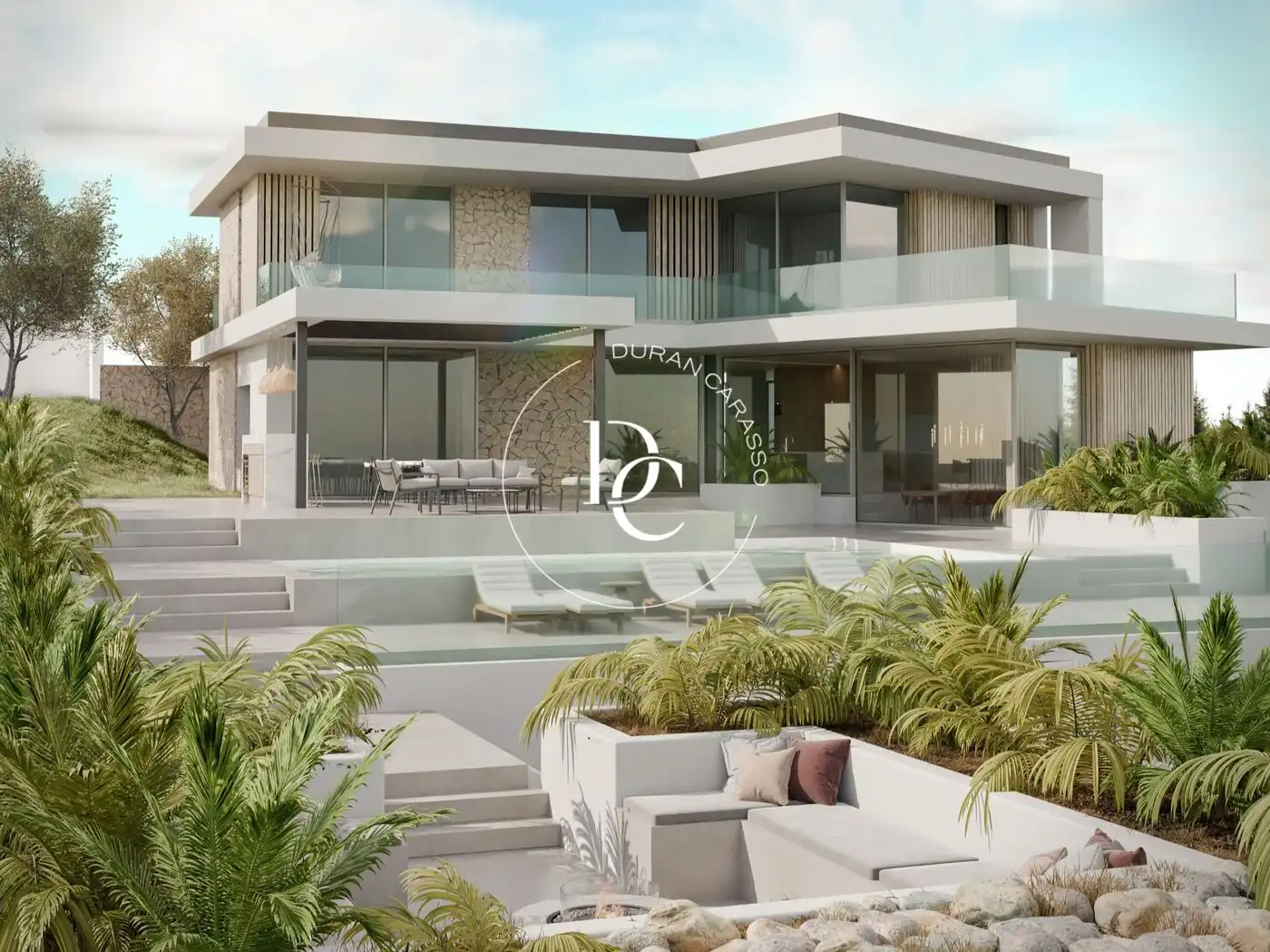 Exterior view of Houses for sale in Sitges  with Air Conditioner, Heating and Private garden