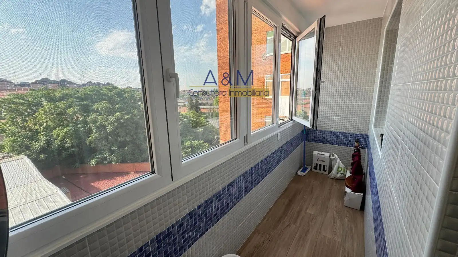 Terraza de Piso de alquiler en Valladolid con Calefacción, Terraza y Trastero
