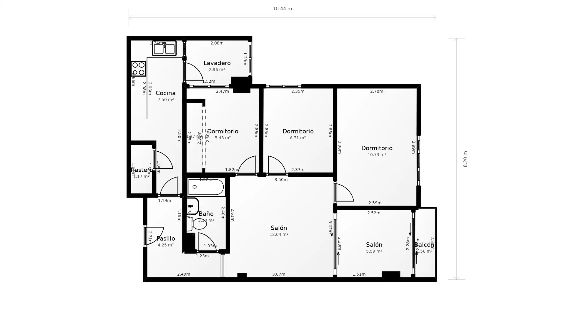 Flat for sale in Granada  with Terrace