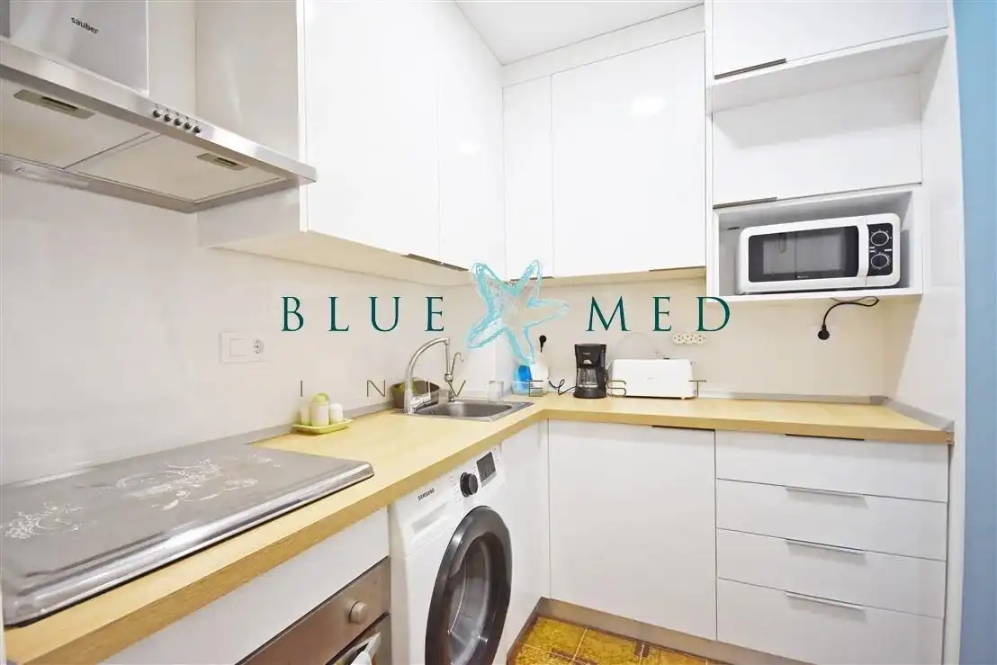Cuina de Apartament en venda en Mazarrón amb Terrassa i Moblat