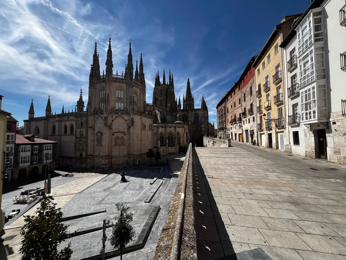 Vista exterior de Apartament en venda en Burgos amb Parquet