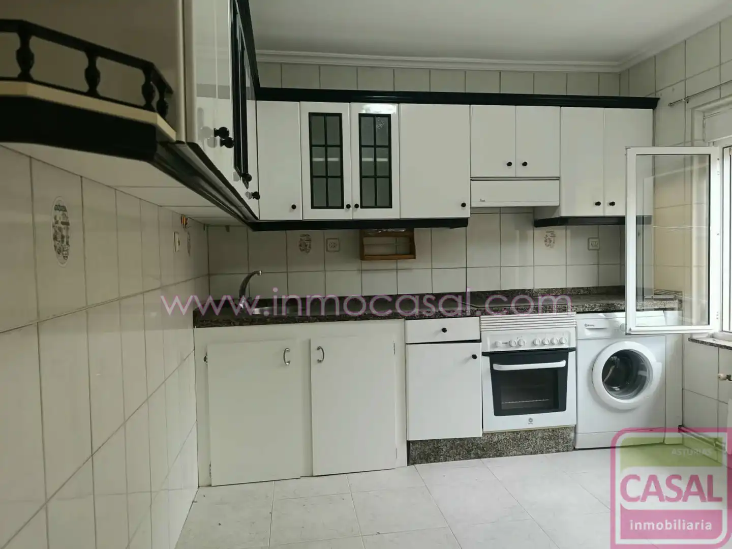 Kitchen of Houses for rent in Aller  with Heating, Terrace and Storage room
