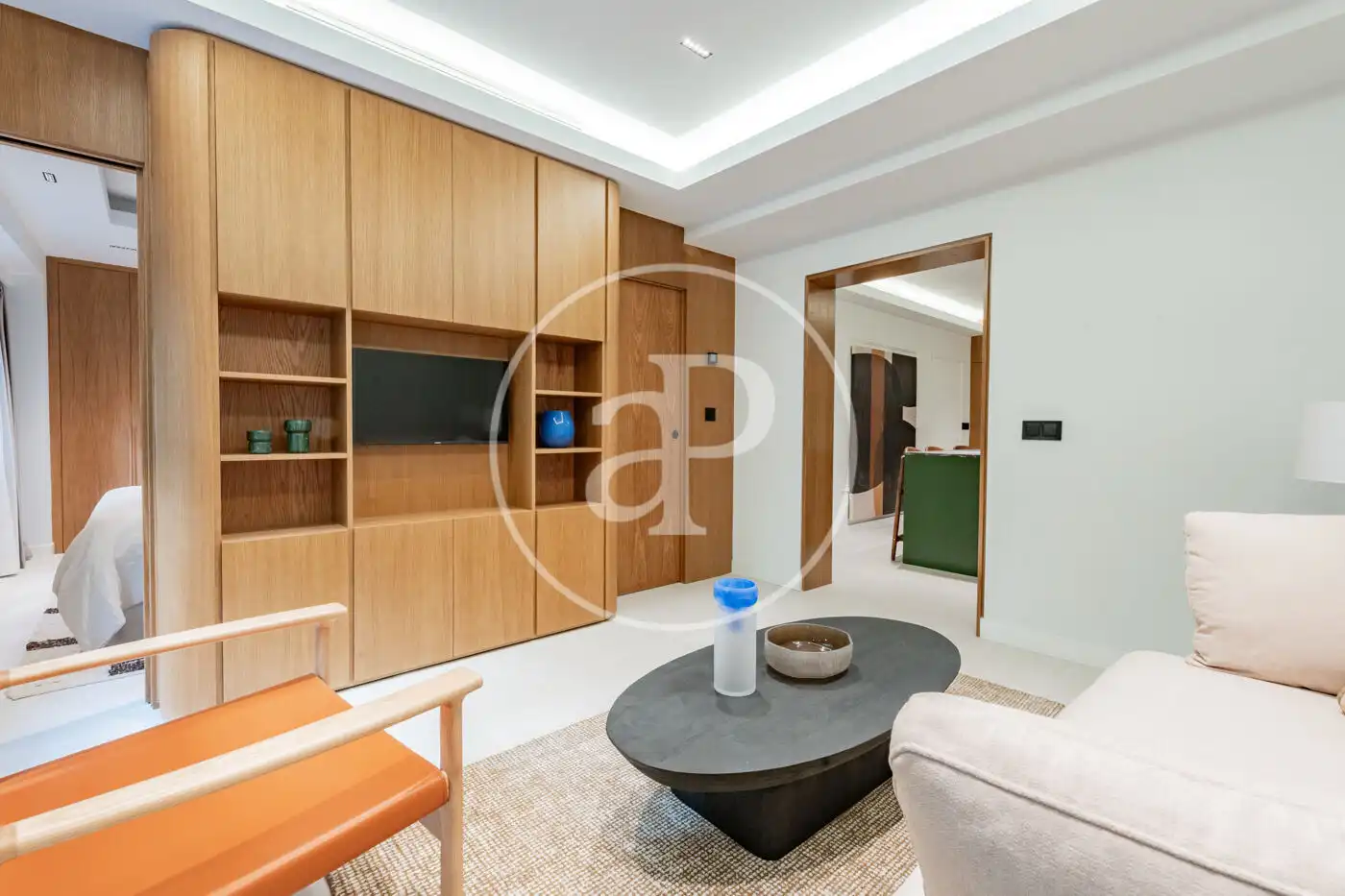 Sala de estar de Piso en venta en Madrid con Aire acondicionado, Calefacción y Amueblado