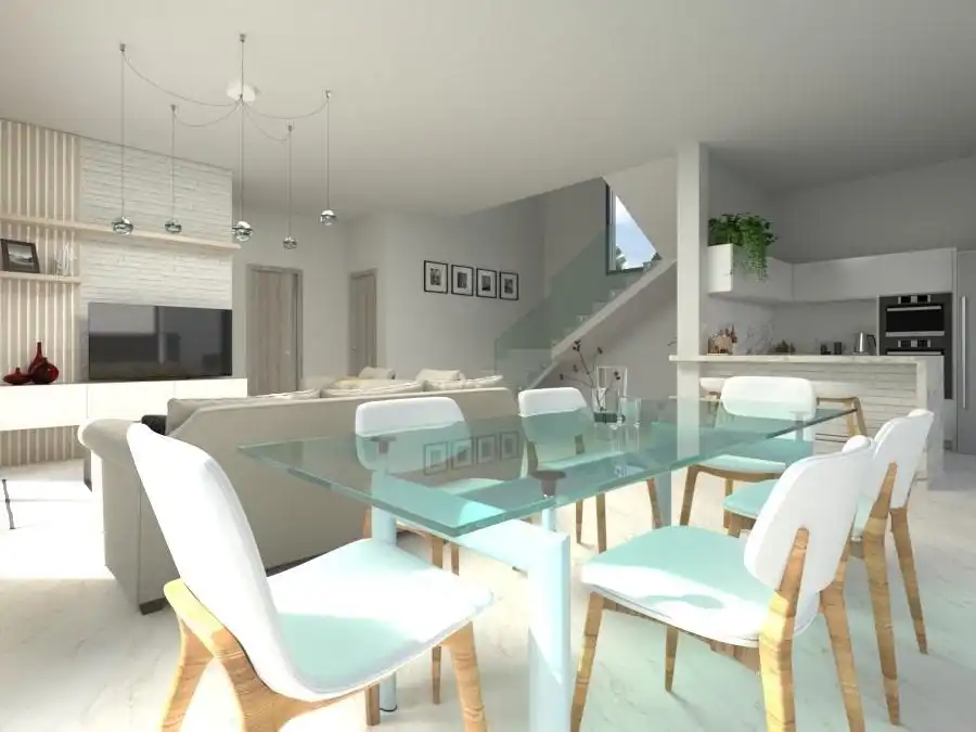 Comedor de Casa o chalet en venta en Villajoyosa / La Vila Joiosa con Aire acondicionado, Calefacción y Jardín privado