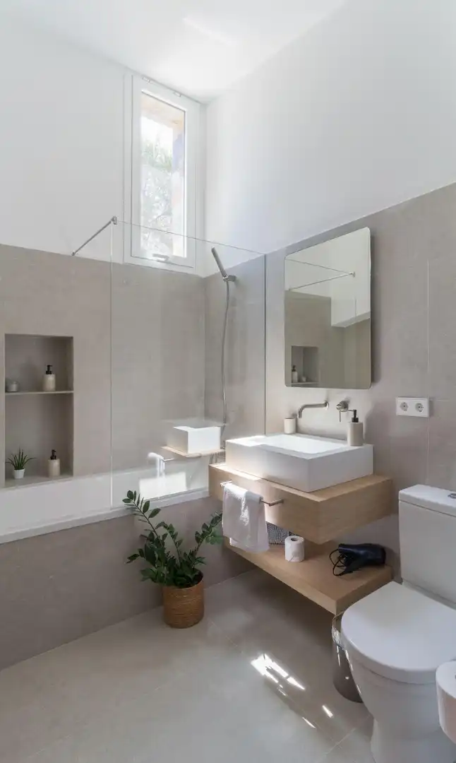 Baño de Casa o chalet de alquiler en Torres Torres con Aire acondicionado, Calefacción y Jardín privado