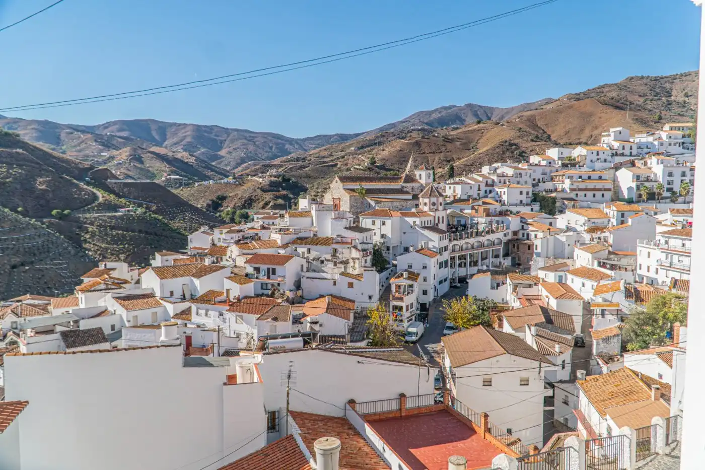 Exterior view of Country homes for sale in El Borge  with Terrace