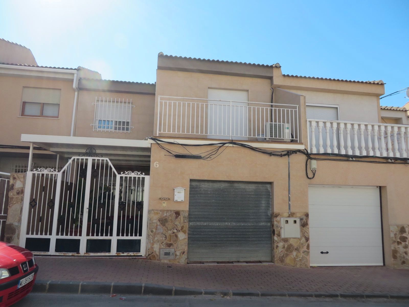 Vista exterior de Casa adosada en venda en  Murcia Capital