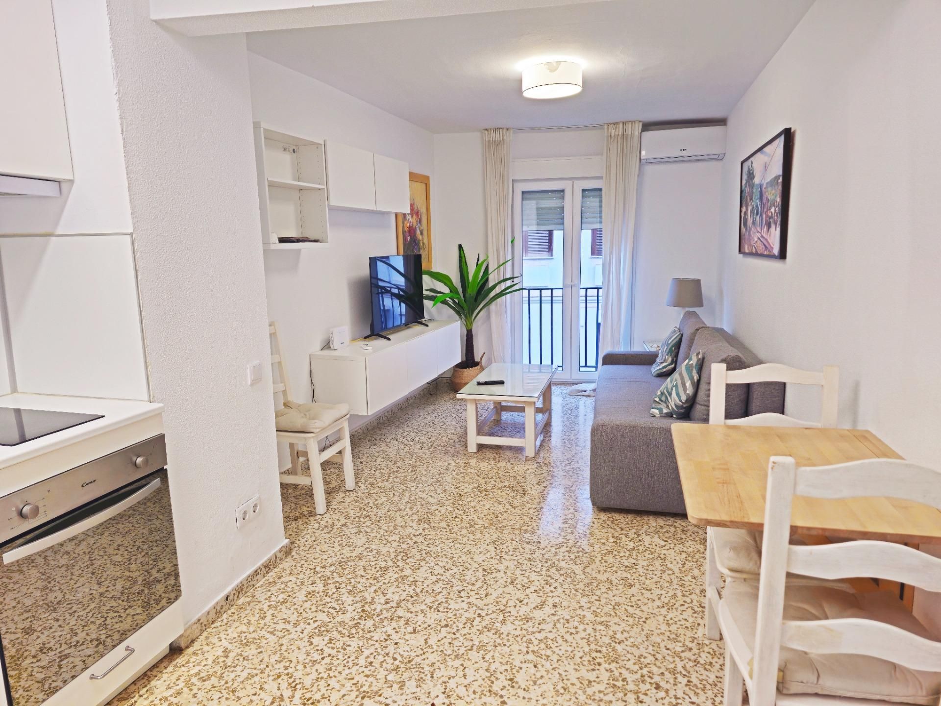Living room of Apartment for sale in  Sevilla Capital  with Air Conditioner and Heating
