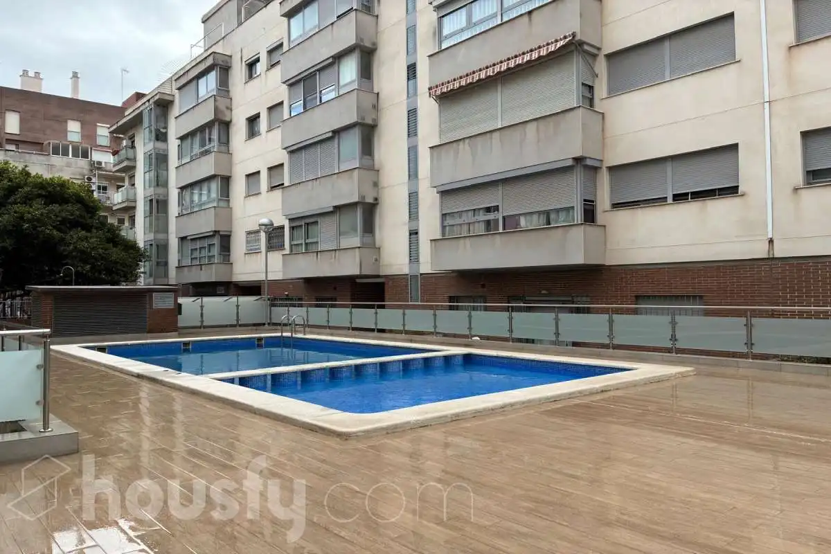 Swimming pool of Flat for rent in Valencia  with Air Conditioner, Storage room and Balcony
