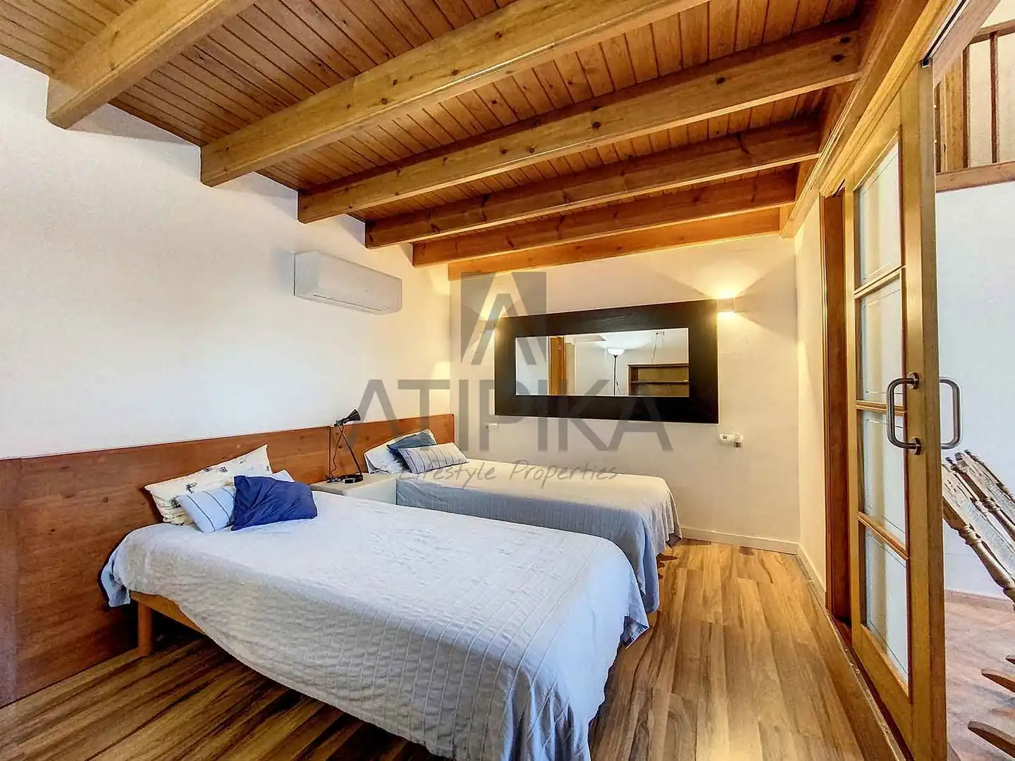 Schlafzimmer von Wohnung zum Verkauf in Sant Lluís mit Klimaanlage, Terrasse und Möbliert