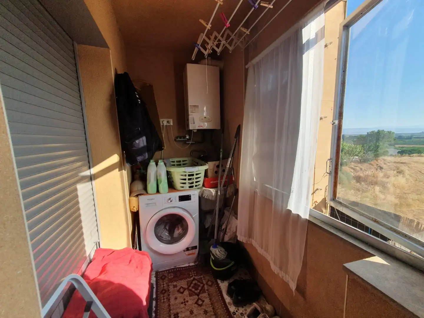 Terraza de Piso en venta en Vilanova de Segrià con Calefacción, Parquet y Trastero