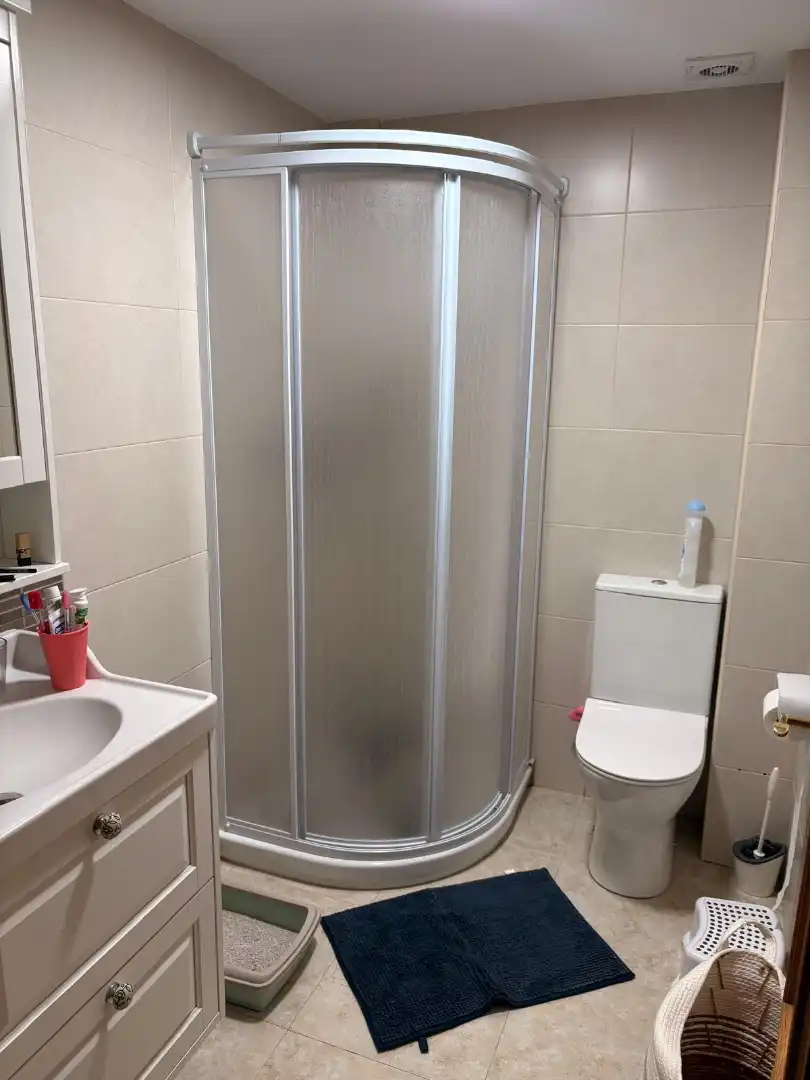 Bathroom of Flat for rent in Benicarló  with Air Conditioner, Furnished and Balcony