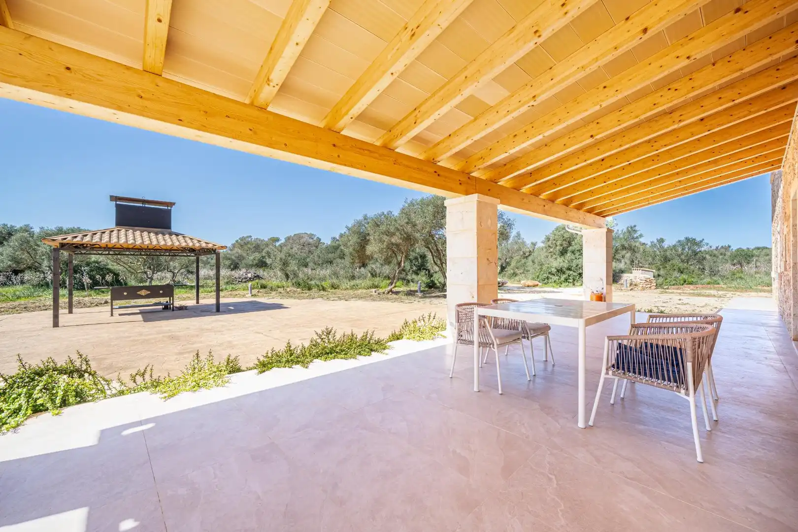 Terraza de Finca rústica de alquiler en Llucmajor
