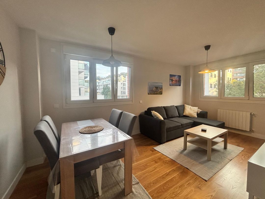 Living room of Flat to rent in Urduliz  with Heating, Terrace and Storage room