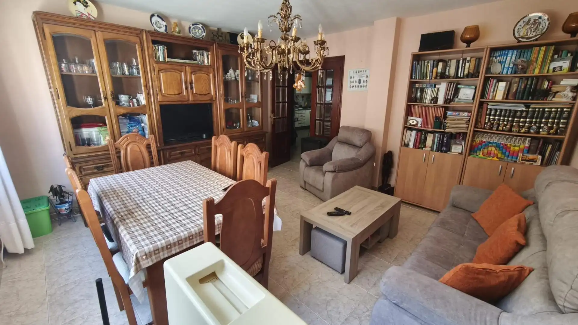 Living room of Flat for sale in A Pobra do Caramiñal
