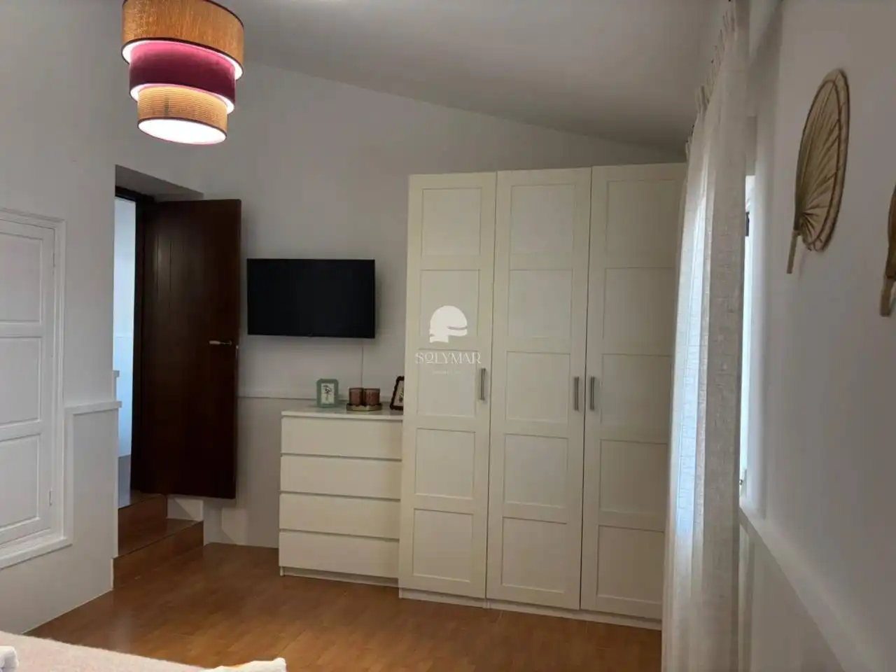 Schlafzimmer von Country house zur Miete in Vélez-Málaga mit Klimaanlage, Terrasse und Möbliert