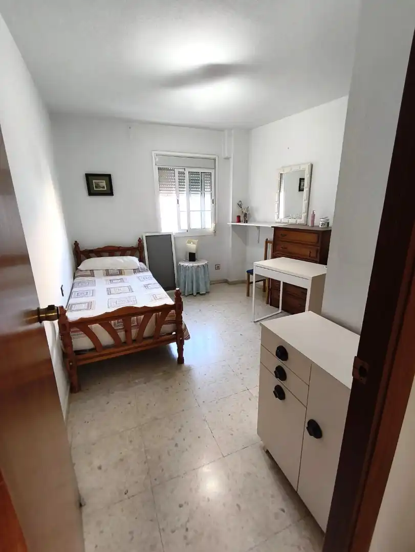 Bedroom of Flat for sale in Málaga  with Air Conditioner, Terrace and Storage room