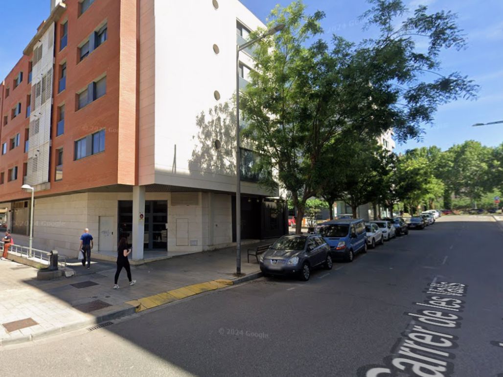 Exterior view of Garage to rent in  Lleida Capital  with Alarm