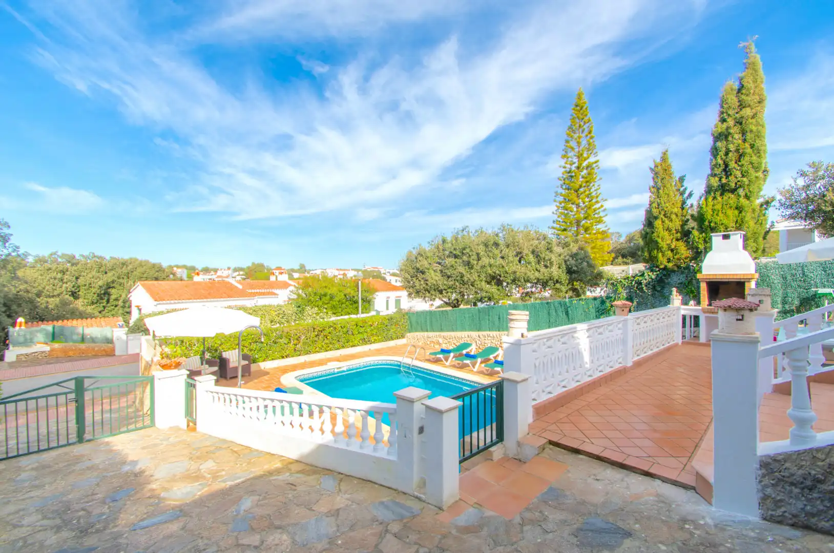 Vista exterior de Casa o chalet en venta en Ferreries con Aire acondicionado, Jardín privado y Terraza