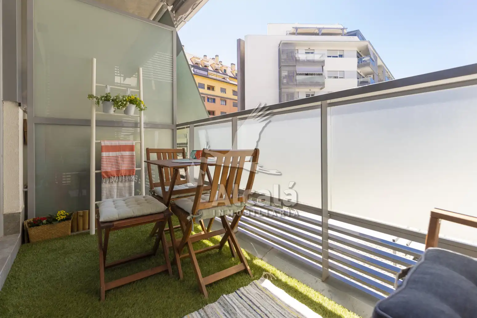 Terrasse von Wohnung zum Verkauf in Alcalá de Henares mit Klimaanlage, Heizung und Terrasse