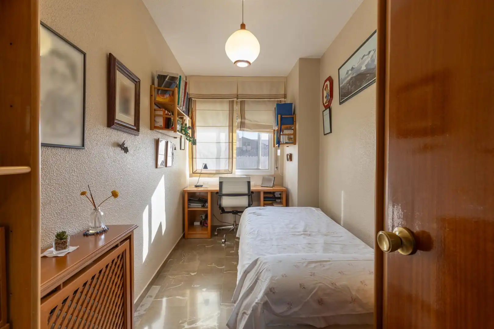 Schlafzimmer von Wohnung zum Verkauf in Albolote mit Klimaanlage, Heizung und Balkon