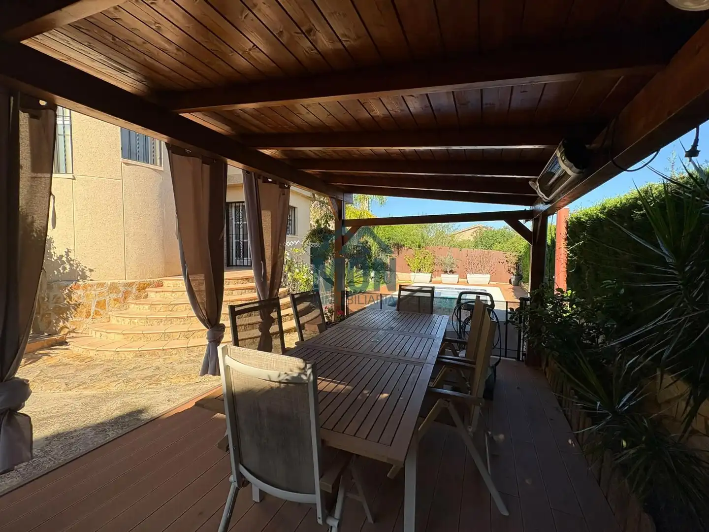 Terrassa de Casa o xalet en venda en La Loma  