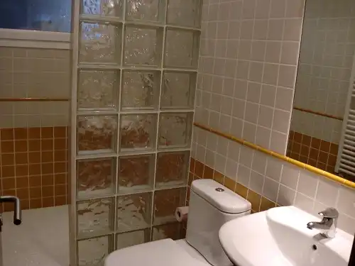 Bathroom of Houses for sale in Llançà  with Air Conditioner, Heating and Private garden