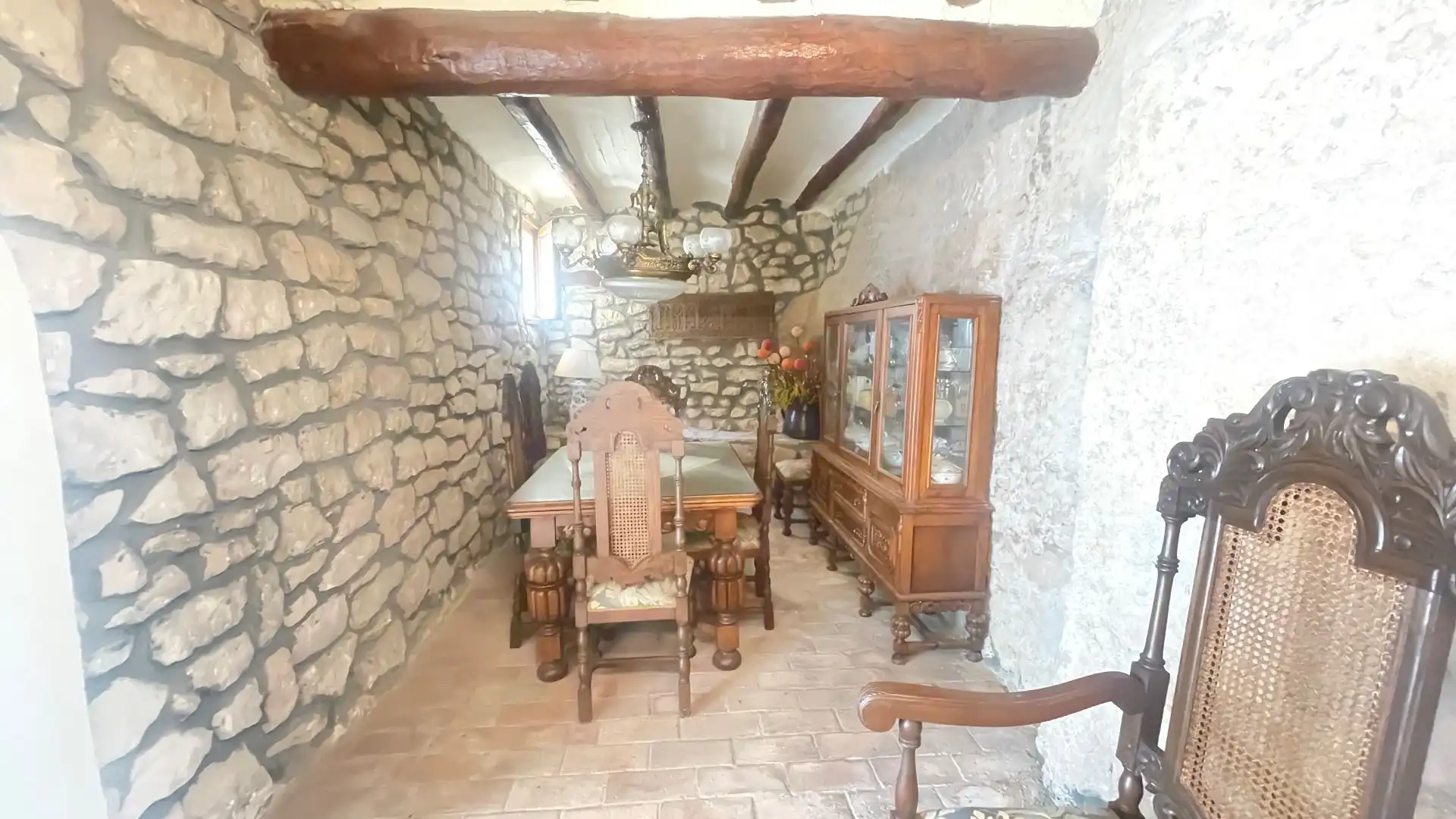 Comedor de Finca rústica en venta en Vallbona de Les Monges con Calefacción, Jardín privado y Trastero