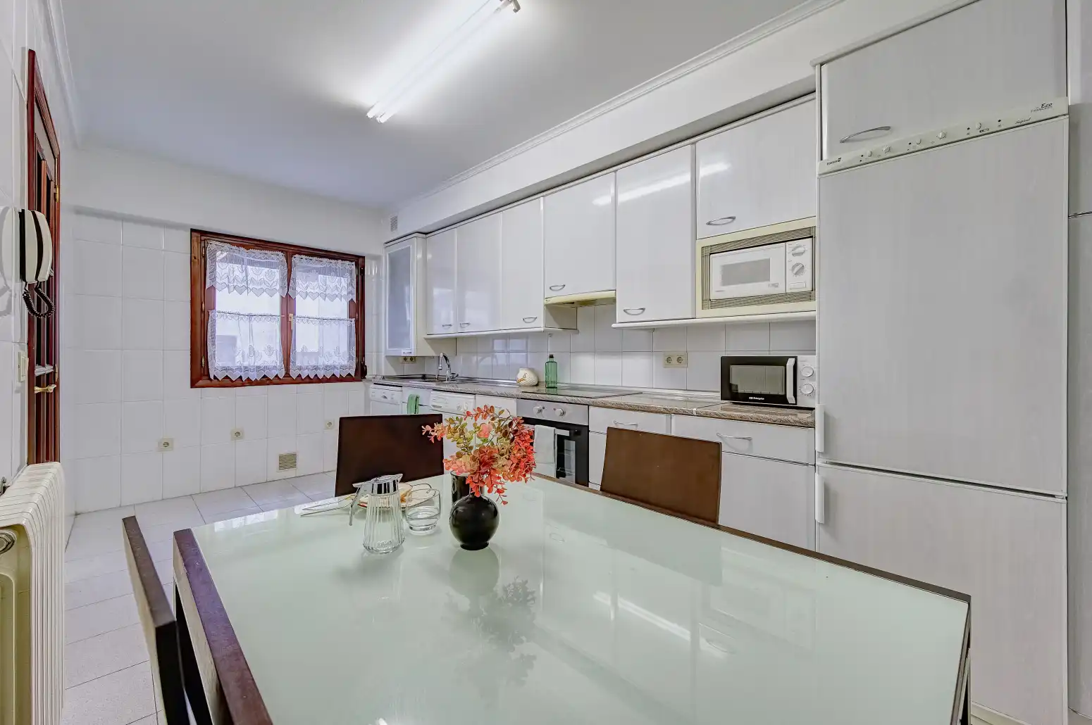 Cocina de Ático en venta en  Pamplona / Iruña con Calefacción, Parquet y Balcón