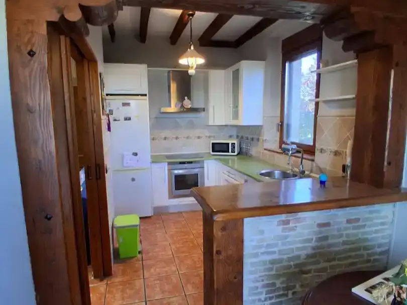 Cuina de Casa o xalet en venda en Villarramiel amb Aire condicionat i Balcó