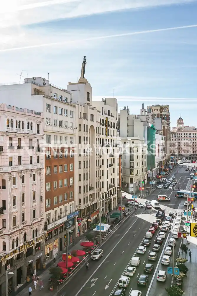 Vista exterior de Pis de lloguer en Madrid amb Aire condicionat, Calefacció i Parquet