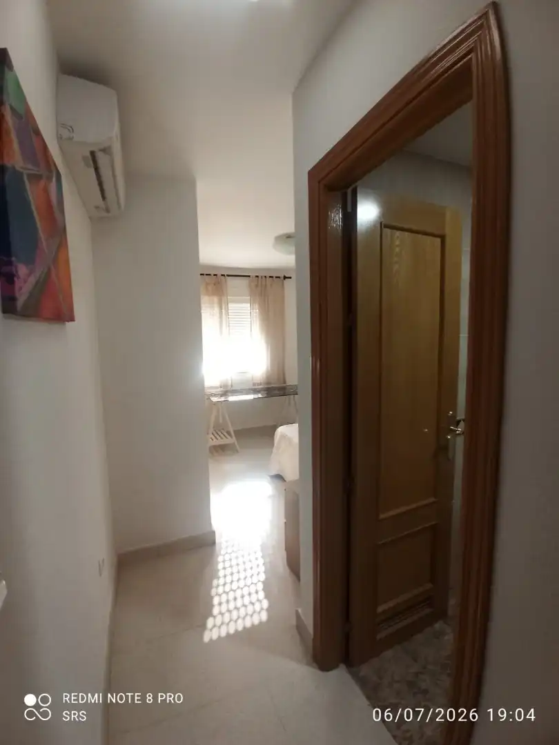 Habitación de Piso de alquiler en Málaga con Aire acondicionado, Terraza y Amueblado