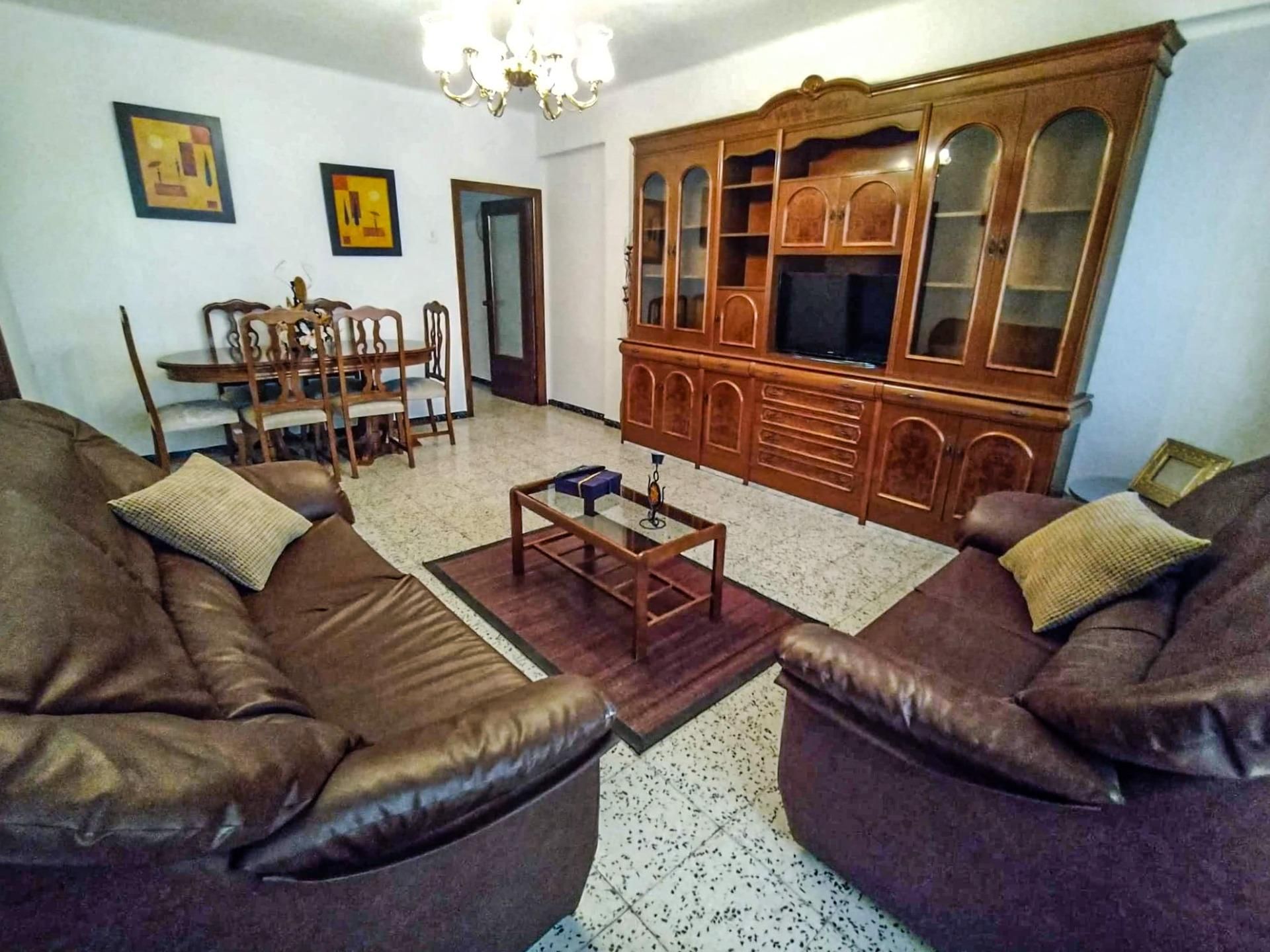 Sala d'estar de Pis de lloguer en  Almería Capital amb Terrassa