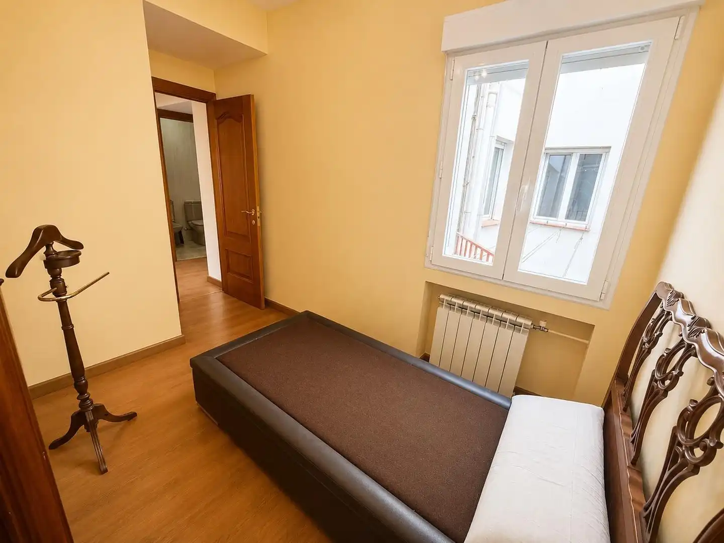 Schlafzimmer von Wohnung zum Verkauf in Madrid mit Heizung, Parkett und Terrasse