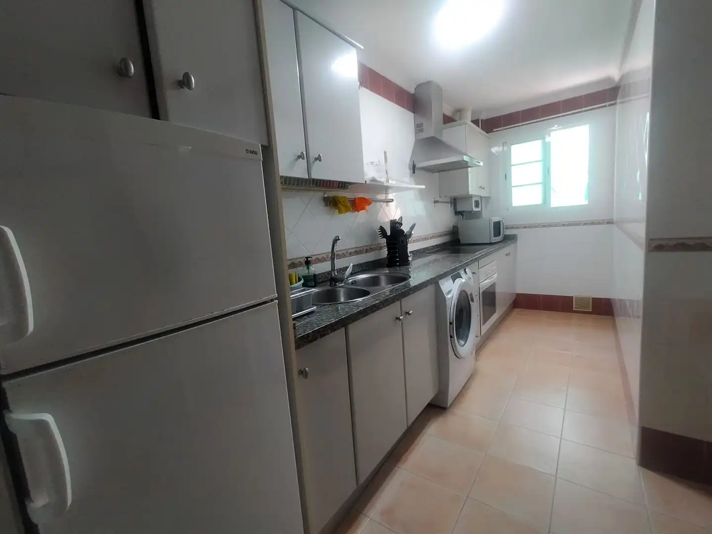 Kitchen of Flat for rent in La Línea de la Concepción  with Furnished