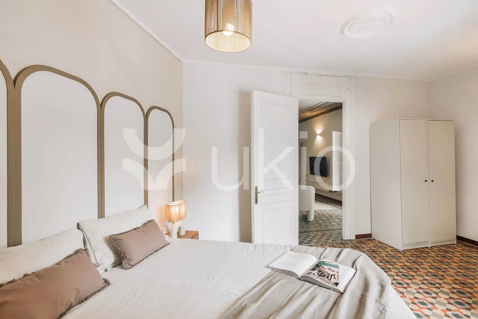 Habitación de Apartamento de alquiler en Barcelona con Calefacción, Terraza y Amueblado