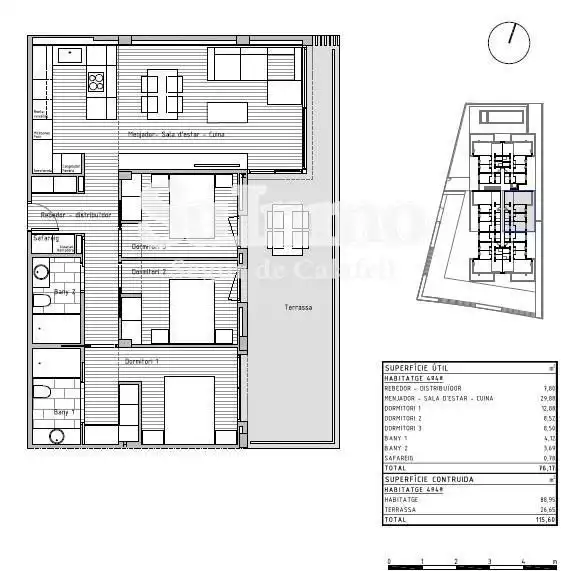 Penthouse mit Pool zum Verkauf in COSTA DAURADA, imagen 26