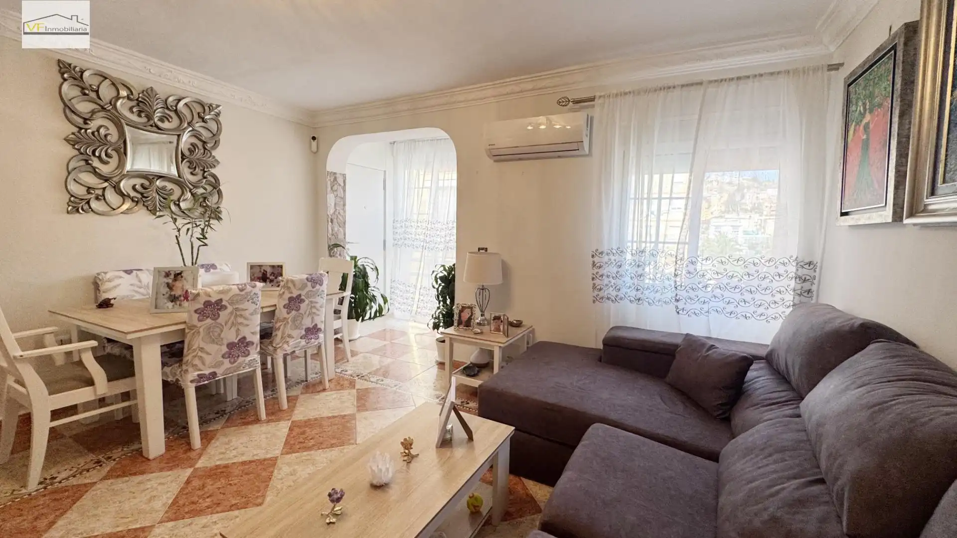 Sala de estar de Piso en venta en Málaga con Aire acondicionado y Calefacción