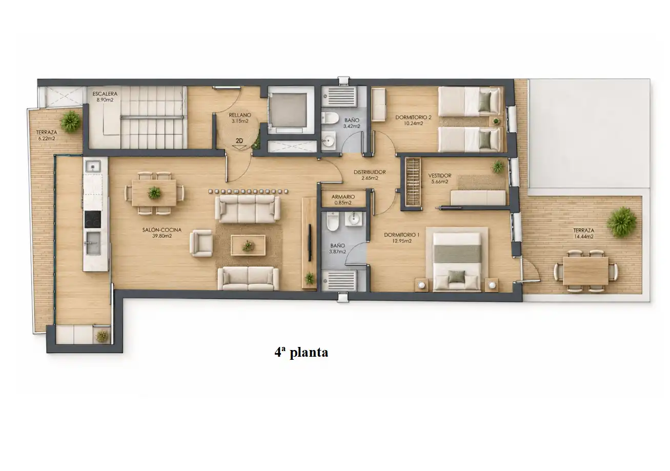 Flat with lift for sale in La Palma, imagen 8