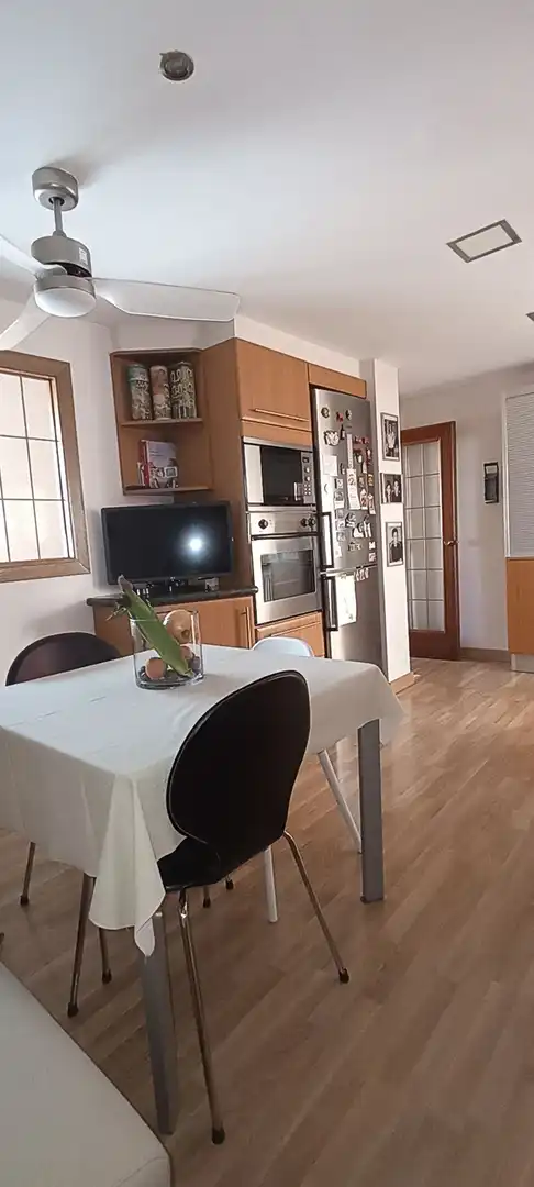 Kitchen of Attic for sale in Alcoy / Alcoi  with Air Conditioner, Parquet flooring and Terrace