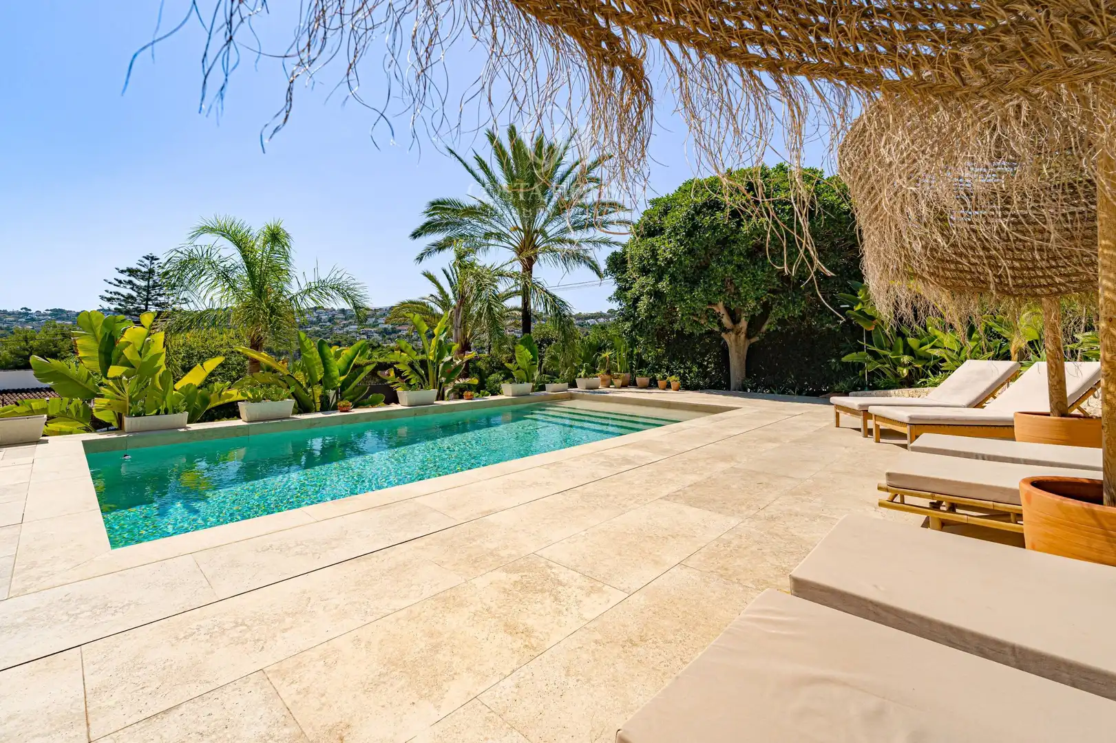Swimming pool of Houses for sale in Jávea / Xàbia  with Air Conditioner, Private garden and Terrace